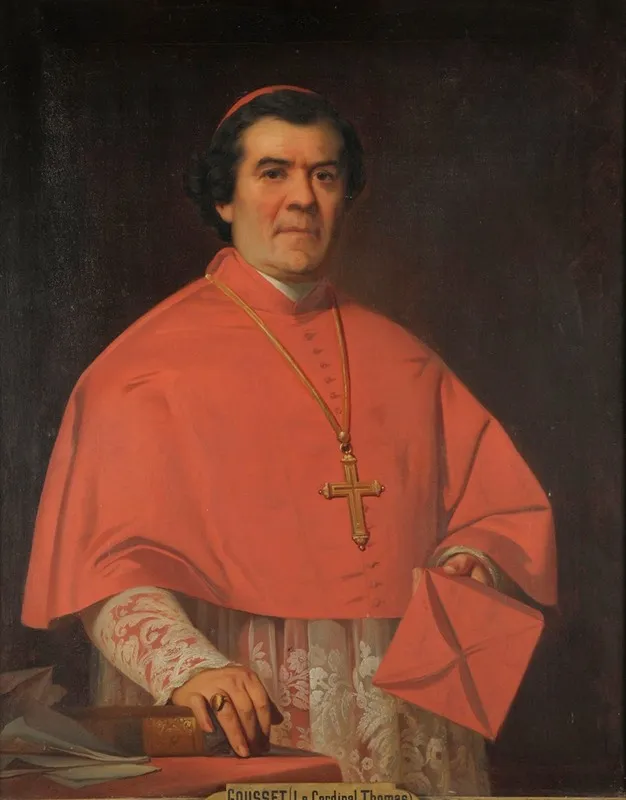Le Cardinal Thomas Gousset Wall Art by Pierre-Adhémar Marquant-Vogel - High-Resolution Digital Print