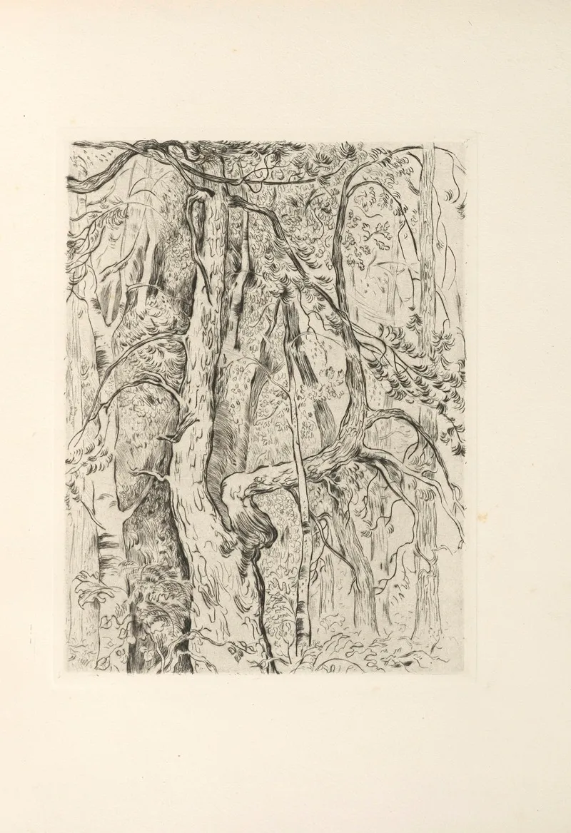 Le Centaure Suivi De La Bacchante Pl 02 Wall Art by Maurice de Guerin - High-Resolution Digital Print