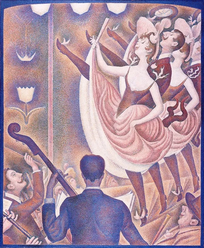 Le Chahut Wall Art by Georges Seurat - High-Resolution Digital Print