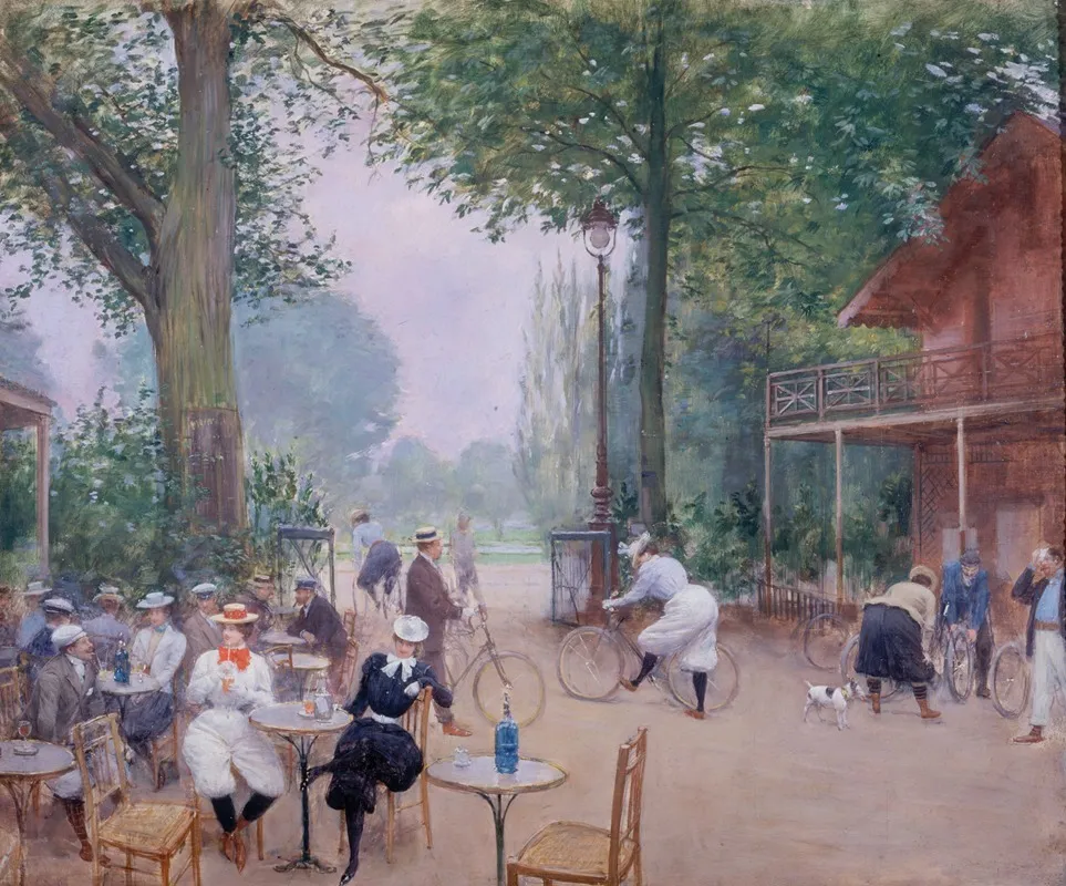 Le Chalet Du Cycle Au Bois De Boulogne