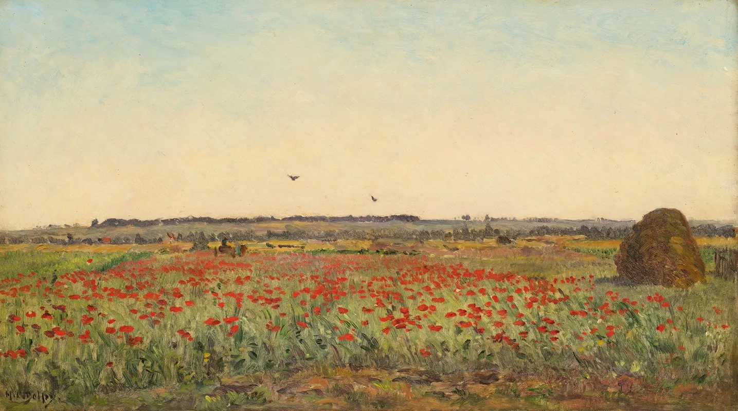 Le Champ De Coquelicot