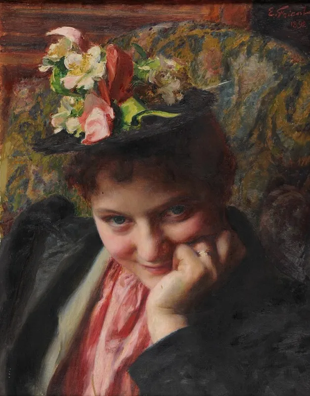 Le Chapeau A Fleurs