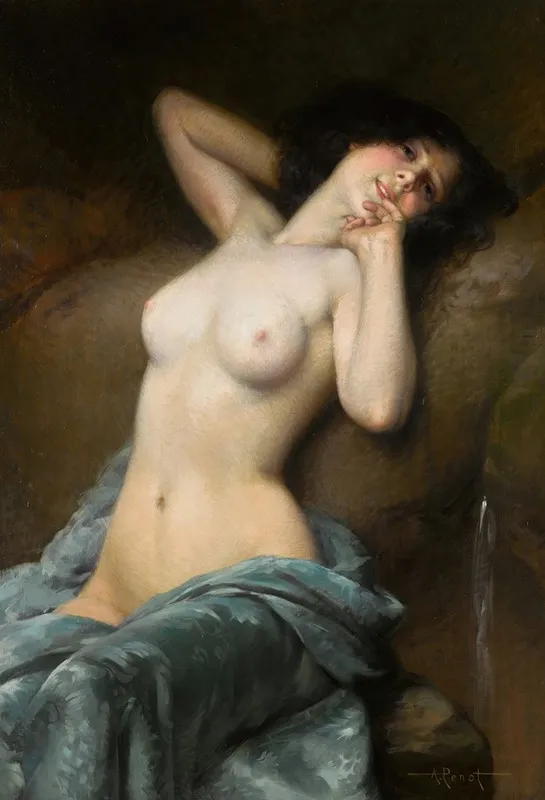 Le Charme De La Soiree Wall Art by Albert Joseph Pénot - High-Resolution Digital Print
