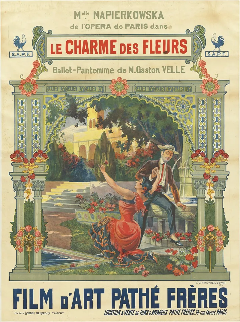 Le Charme Des Fleurs Wall Art by Vincent Lorant-Heilbronn - High-Resolution Digital Print