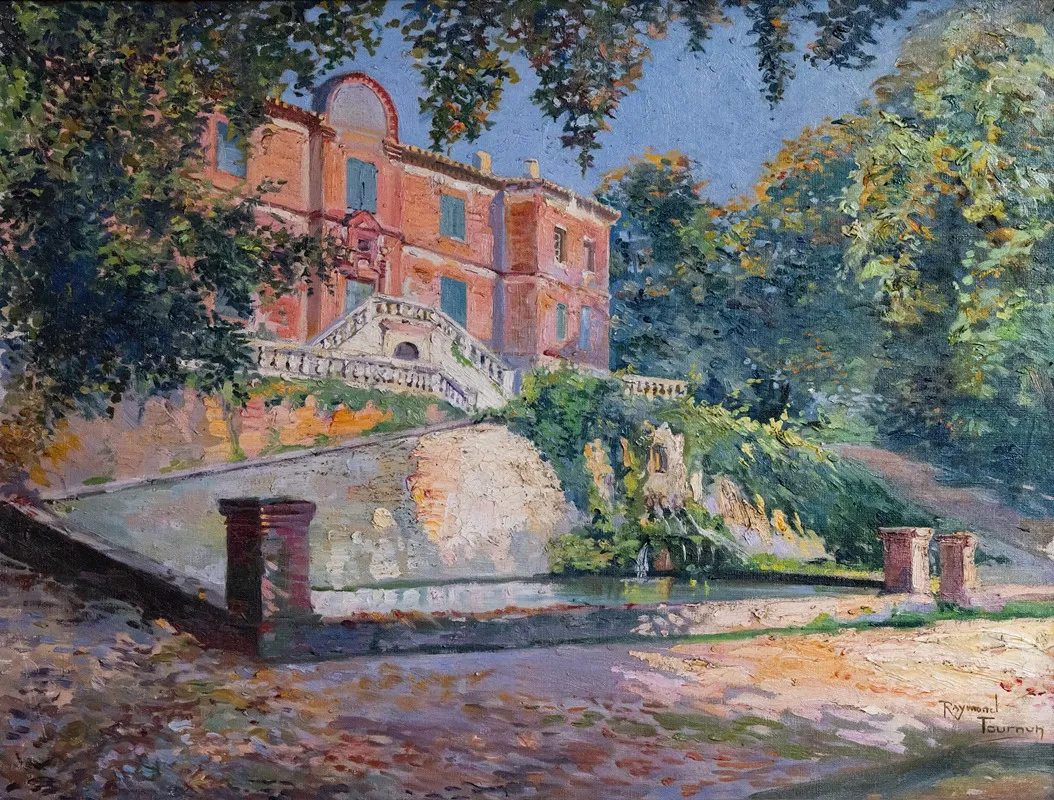 Le Chateau De Foucaud A Gaillac Wall Art by Raymond Tournon - High-Resolution Digital Print