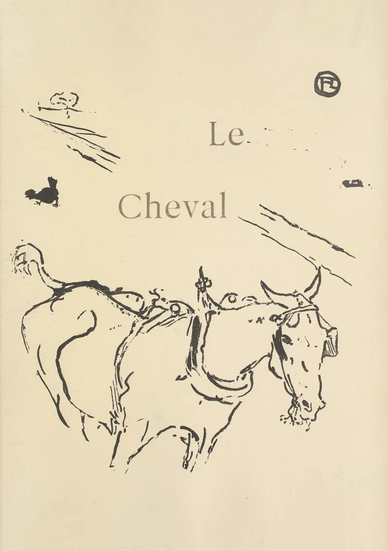 Le Cheval Wall Art by Henri de Toulouse-Lautrec - High-Resolution Digital Print