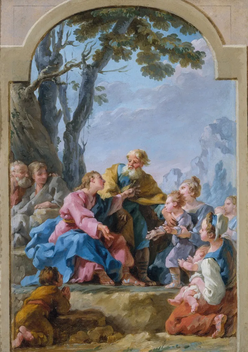 Le Christ Et Les Petits Enfants