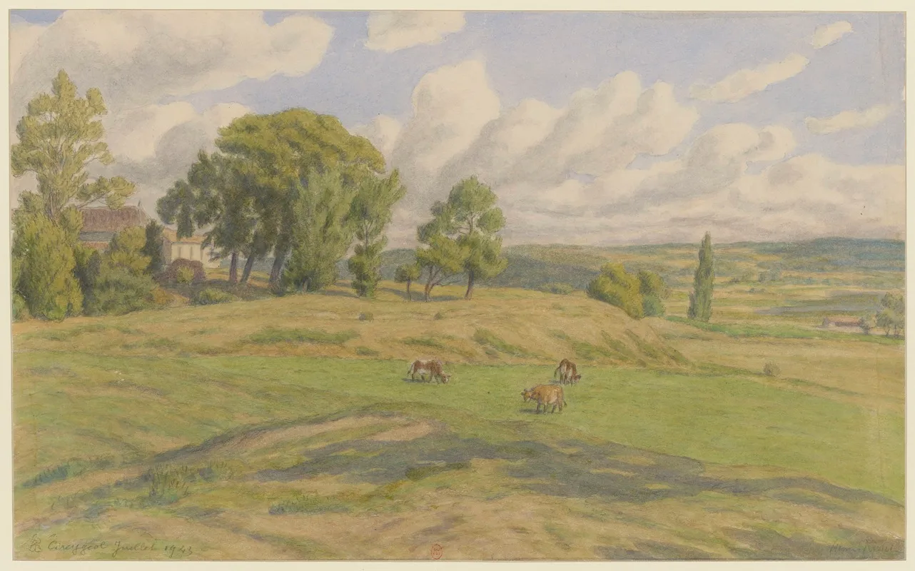 Le Cireygeol 2 Wall Art by Henri Rivière - High-Resolution Digital Print