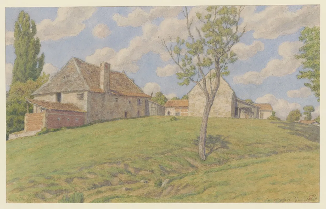 Le Cireygeol 3 Wall Art by Henri Rivière - High-Resolution Digital Print