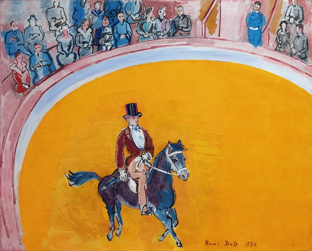 Le Cirque Wall Art by Raoul Dufy - High-Resolution Digital Print
