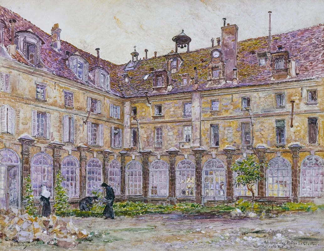 Le Cloitre De Labbaye Aux Bois Rue De Sevres