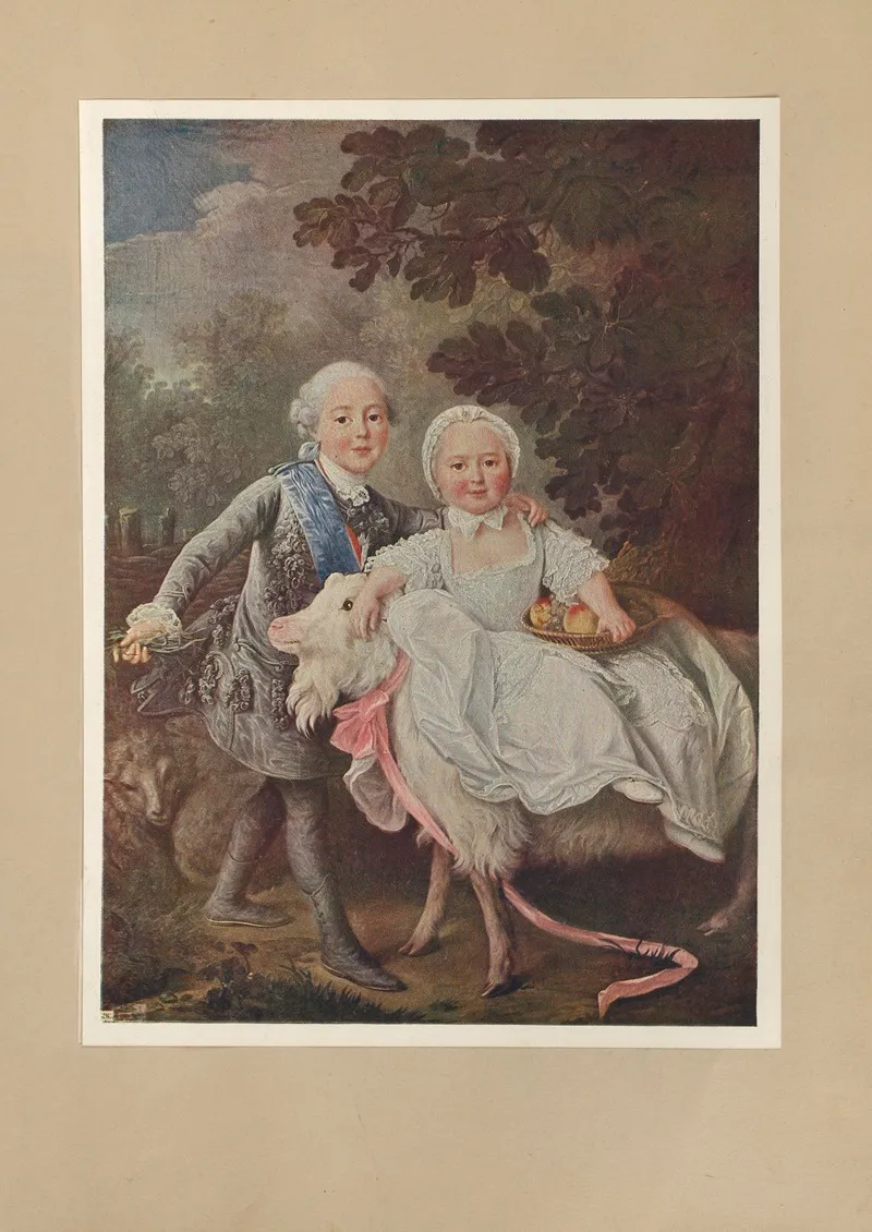 Le Comte Dartois And Madame Clothilde Drouais