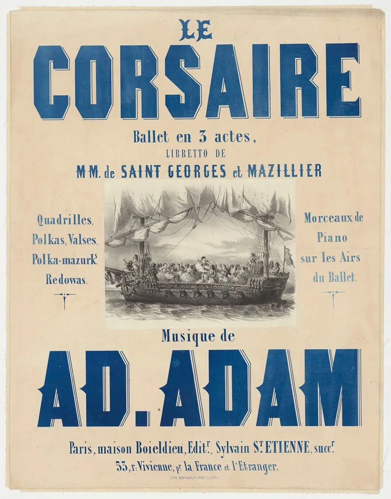 Le Corsaire 2 Wall Art by Henri Emy - High-Resolution Digital Print