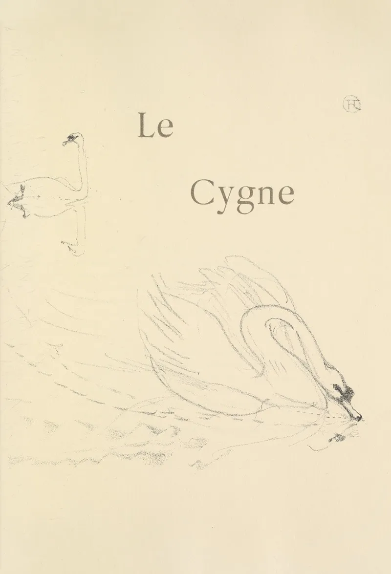 Le Cygne Wall Art by Henri de Toulouse-Lautrec - High-Resolution Digital Print