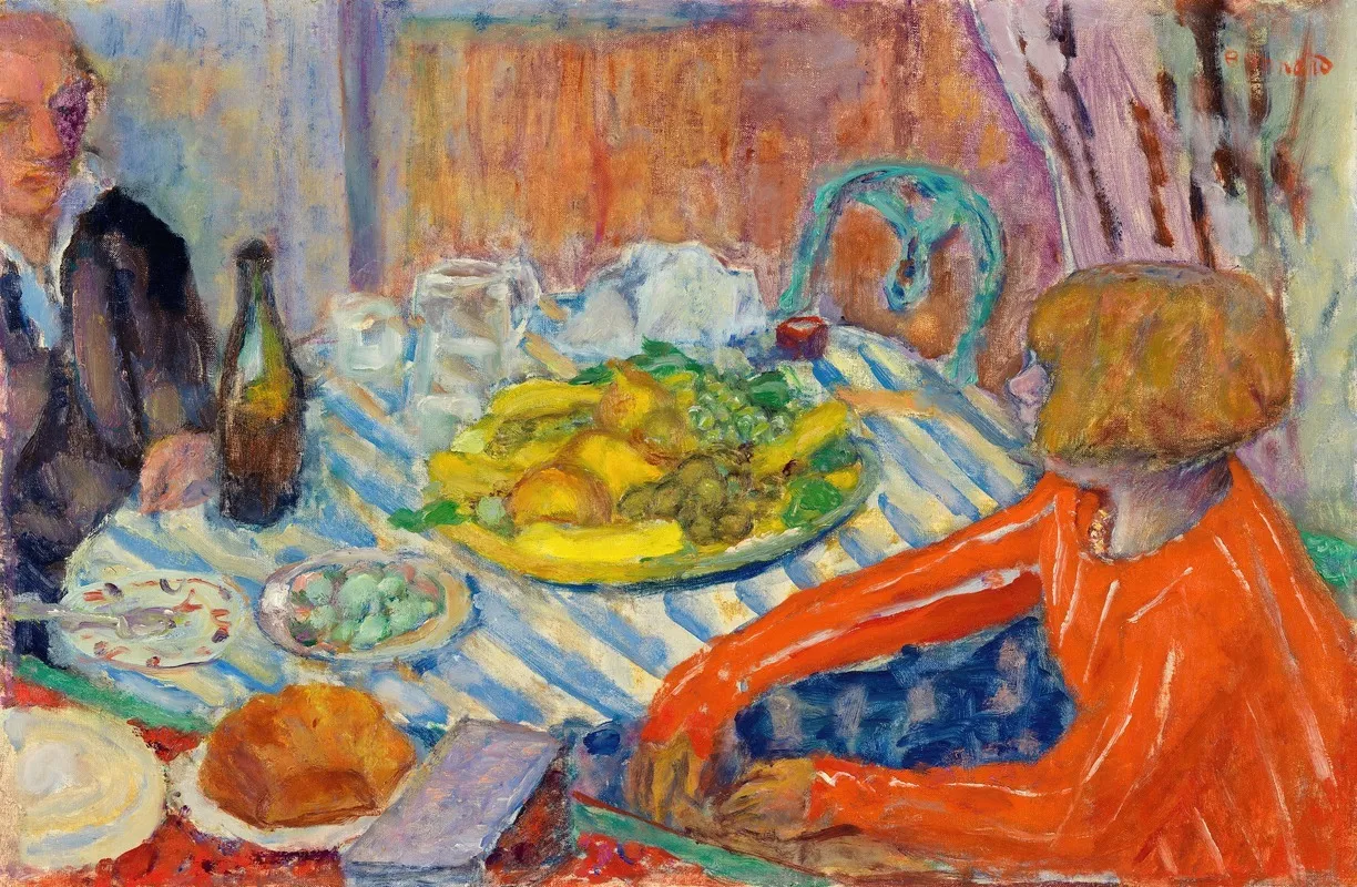 Le Dejeuner 2 Wall Art by Pierre Bonnard - High-Resolution Digital Print