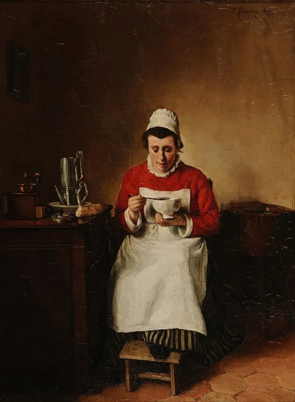 Le Dejeuner Ou Le Bol De Cafe