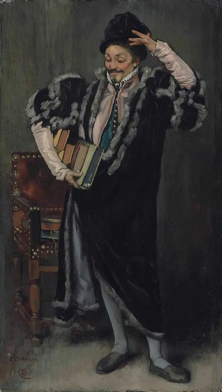 Le Deuxieme Comedien Wall Art by James Tissot - High-Resolution Digital Print