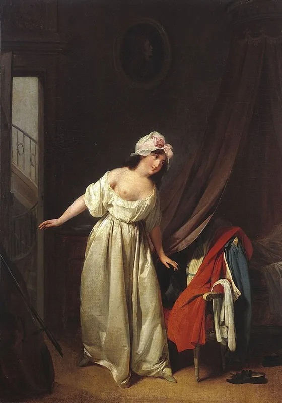 Le Doux Reveil Wall Art by Louis-Léopold Boilly - High-Resolution Digital Print