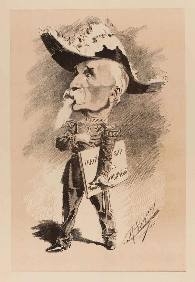 Le General Thibaudin Ministre De La Guerre Wall Art by Manuel Luque - High-Resolution Digital Print