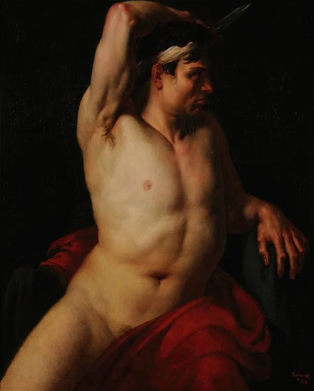 Le Gladiateur Wall Art by Amable-Louis-Claude Pagnest - High-Resolution Digital Print