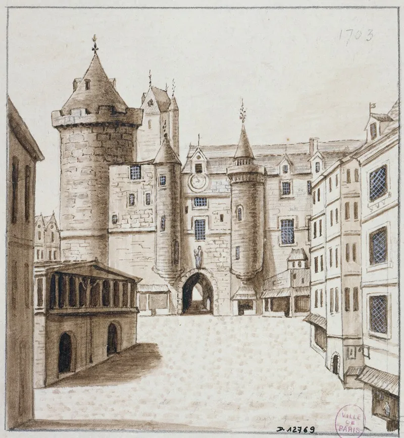 Le Grand Chatelet Wall Art by Alfred Bonnardot - High-Resolution Digital Print