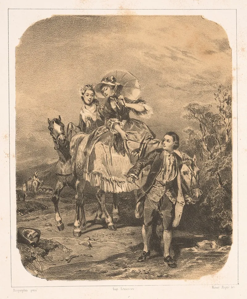 Le Gue J J Rousseau