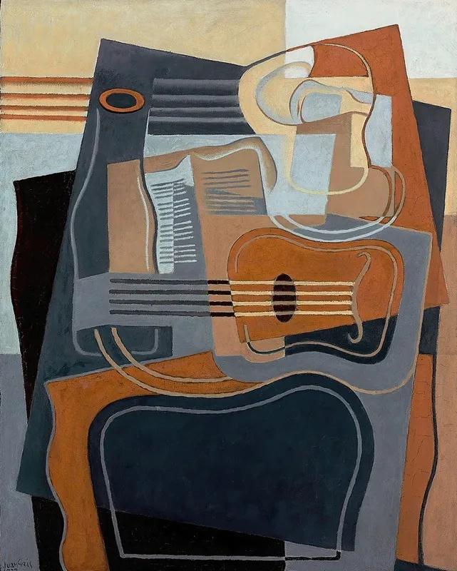 Le Gueridon Wall Art by Juan Gris - High-Resolution Digital Print