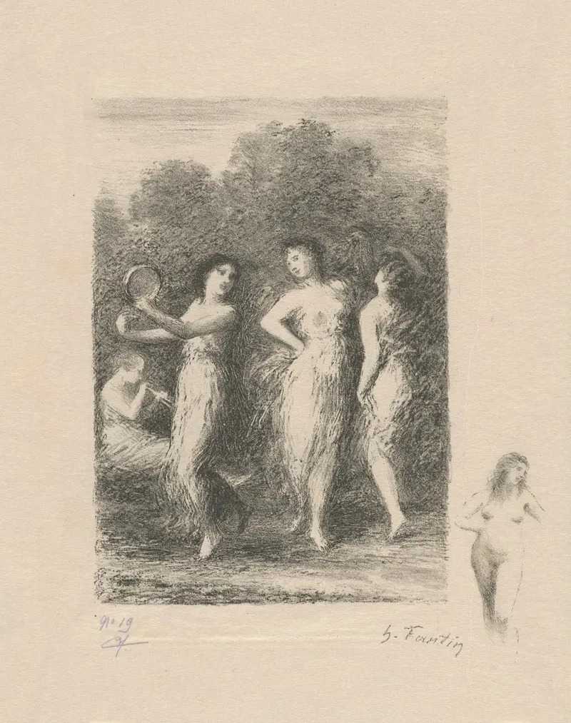 Le Jeune Malade Wall Art by Henri Fantin-Latour - High-Resolution Digital Print