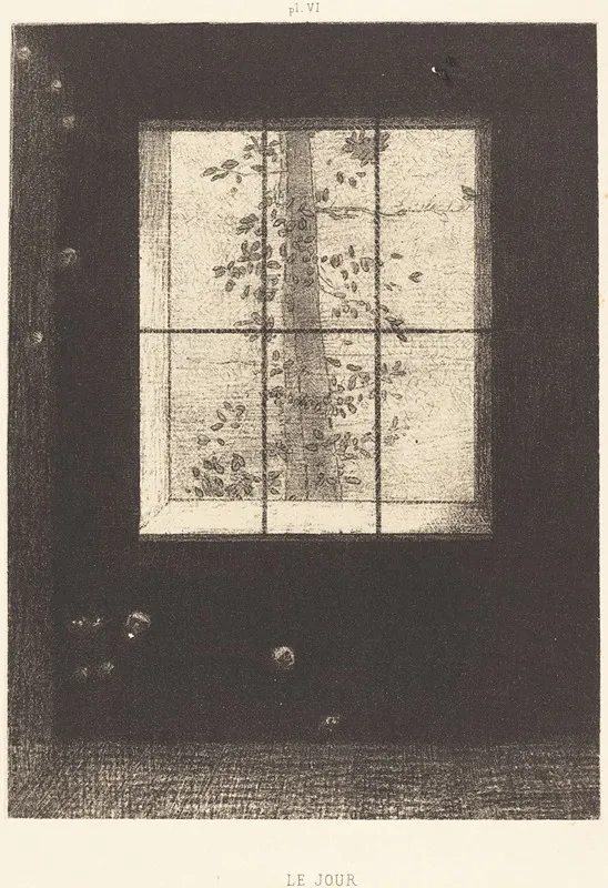 Le Jour Day Wall Art by Odilon Redon - High-Resolution Digital Print
