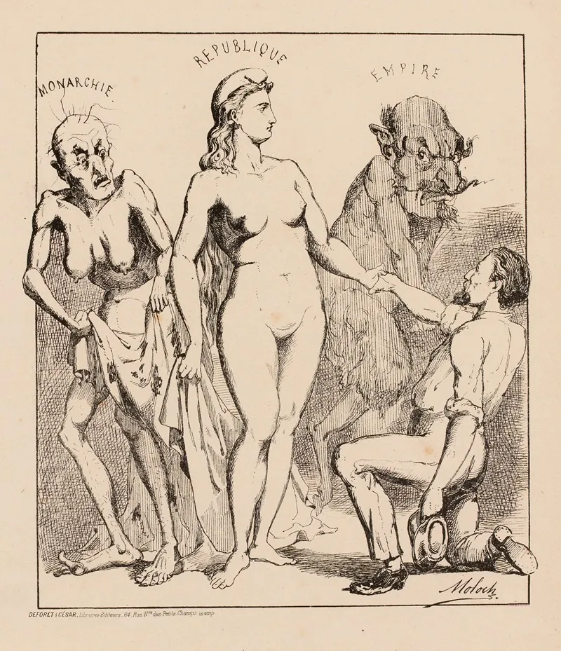 Le Jugement De Paris 6 Wall Art by Moloch (Alphonse Hector Colomb) - High-Resolution Digital Print
