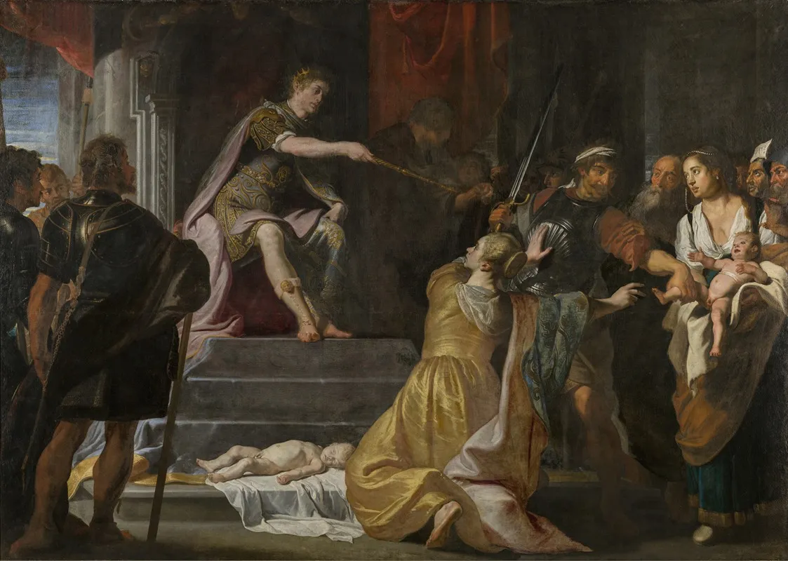 Le Jugement De Salomon Wall Art by Gaspar de Crayer - High-Resolution Digital Print