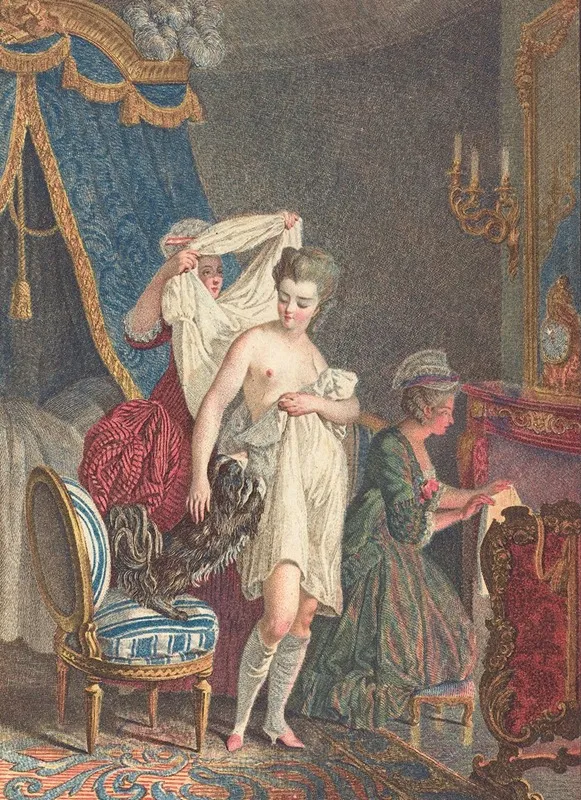 Le Lever 3 Wall Art by Nicolas François Regnault - High-Resolution Digital Print