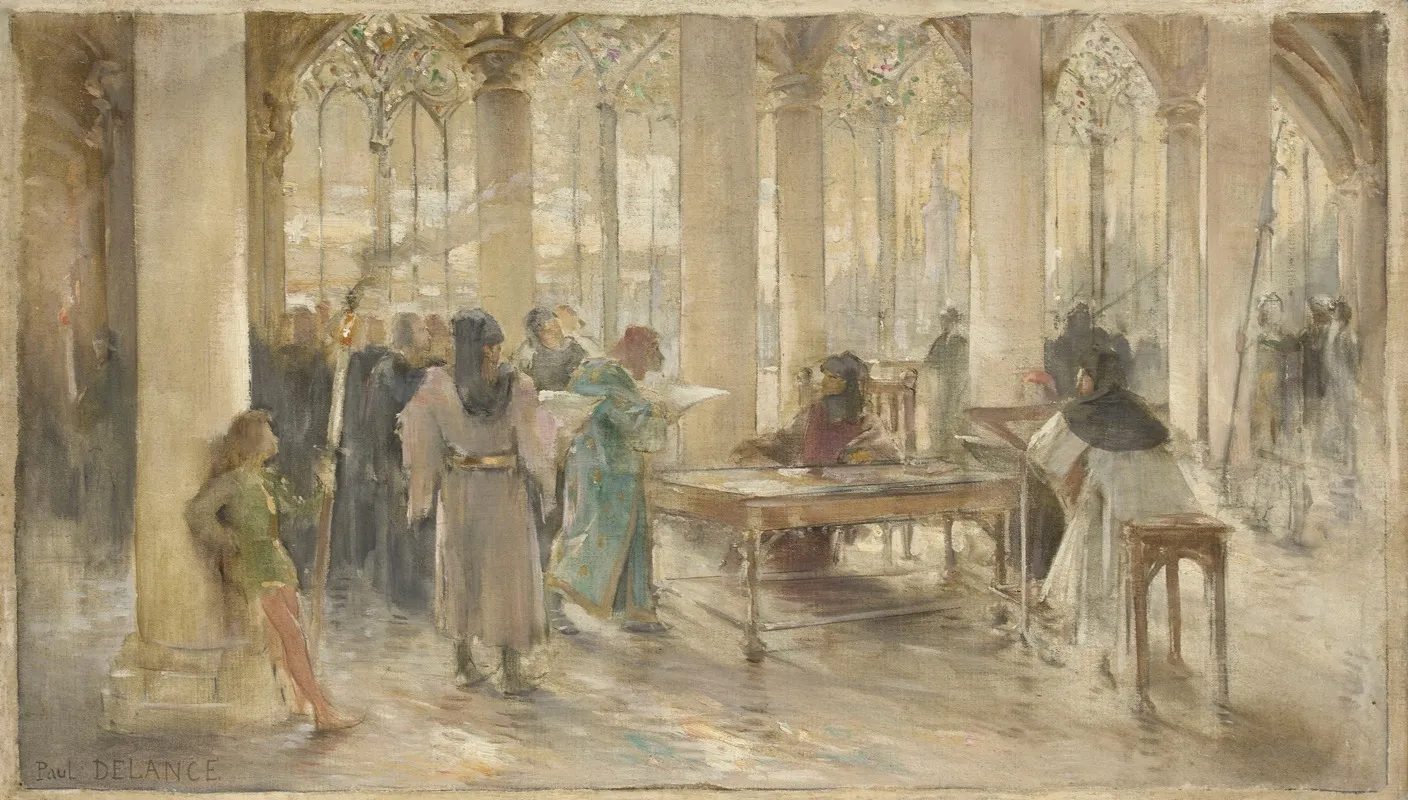 Le Livre Des Metiers Wall Art by Paul Louis Delance - High-Resolution Digital Print