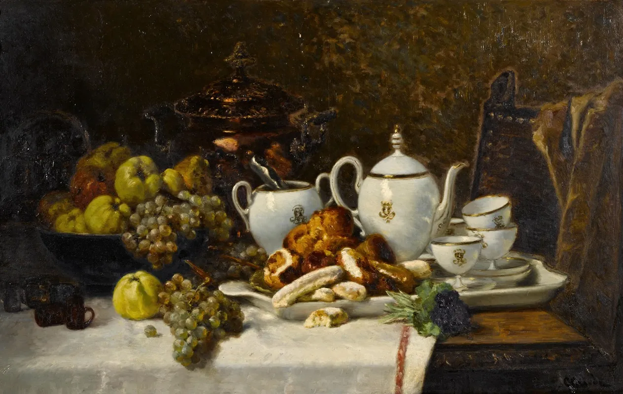 Le Lunch Wall Art by Eugène Claude - High-Resolution Digital Print