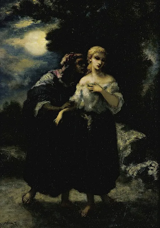 Le Malefice Wall Art by Narcisse-Virgile Diaz de La Peña - High-Resolution Digital Print