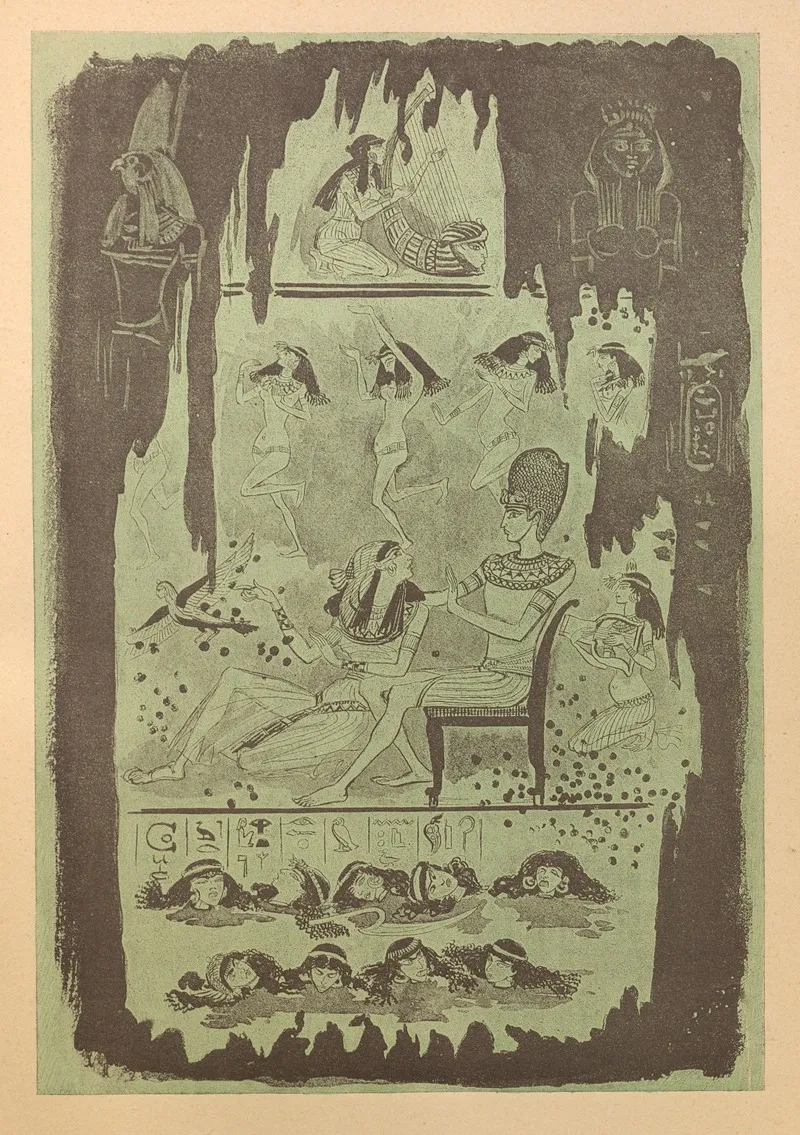 Le Manuscrit De La Momie 2 Wall Art by Albert Robida - High-Resolution Digital Print