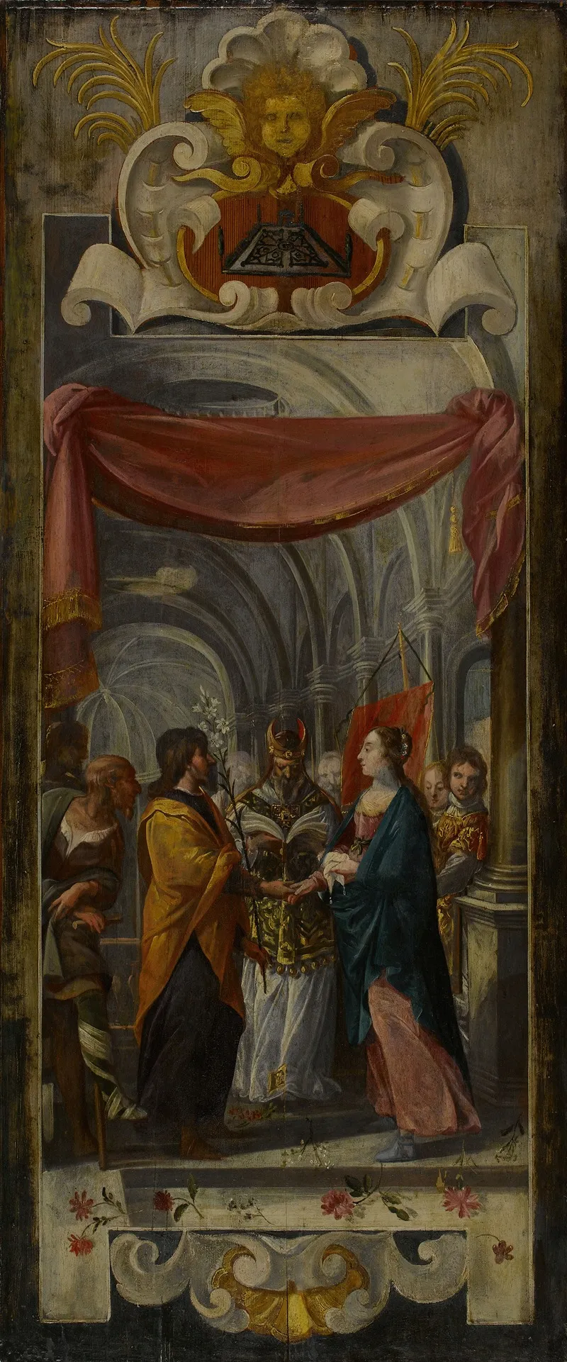 Le Mariage De La Vierge Wall Art by Jean de Saint-Igny - High-Resolution Digital Print