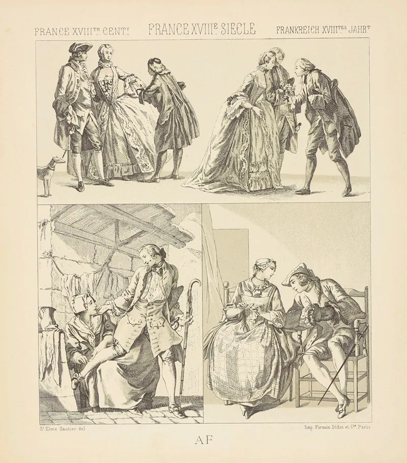 Le Monde Elegant Les Filles Du Peuple