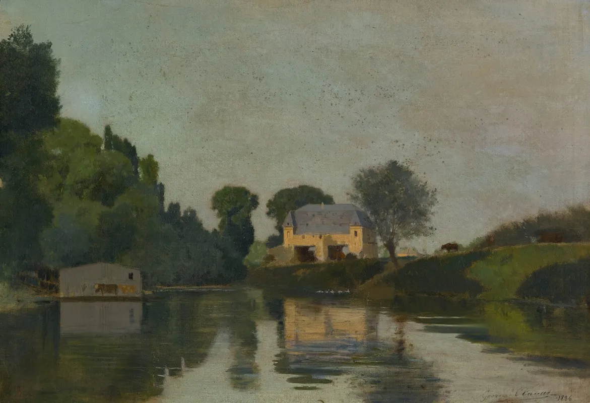 Le Moulin 4 Wall Art by Georges Claude - High-Resolution Digital Print