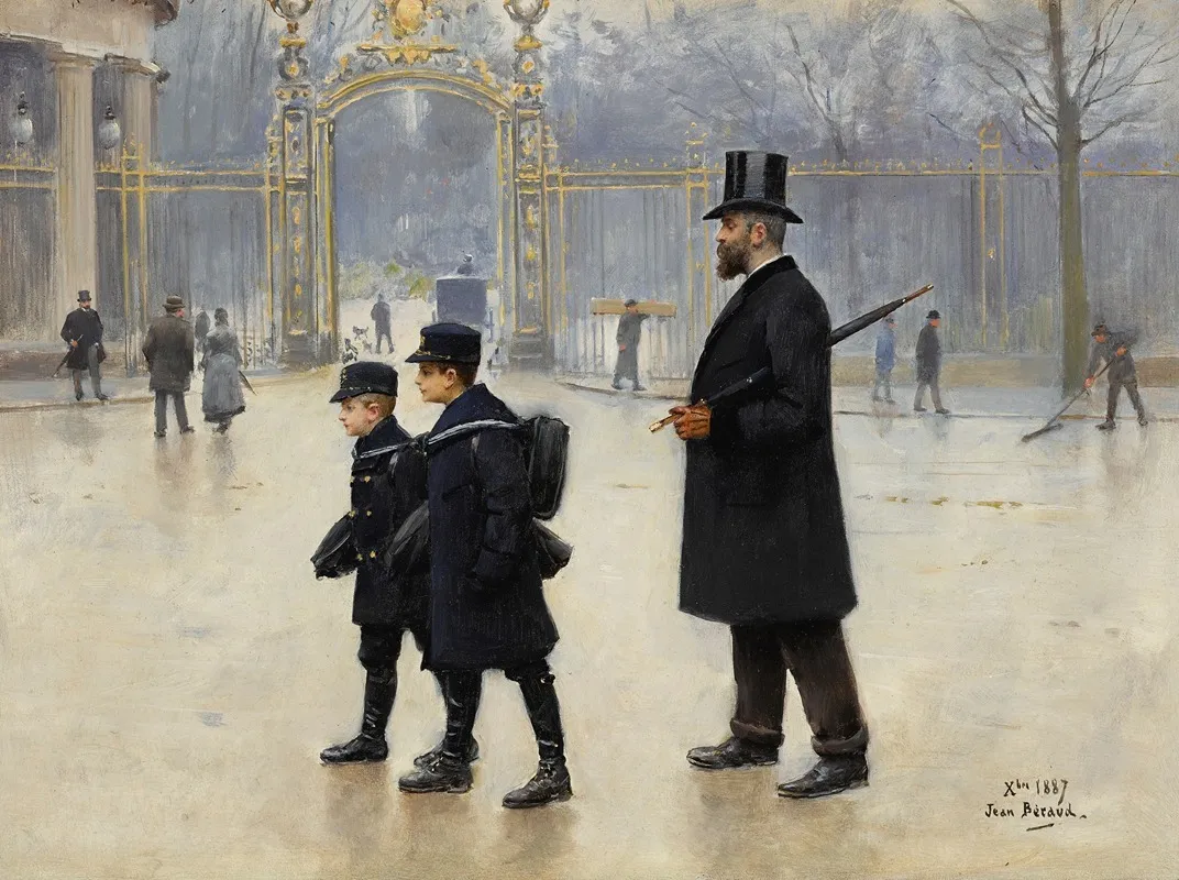 Le Parc Monceau Wall Art by Jean Béraud - High-Resolution Digital Print