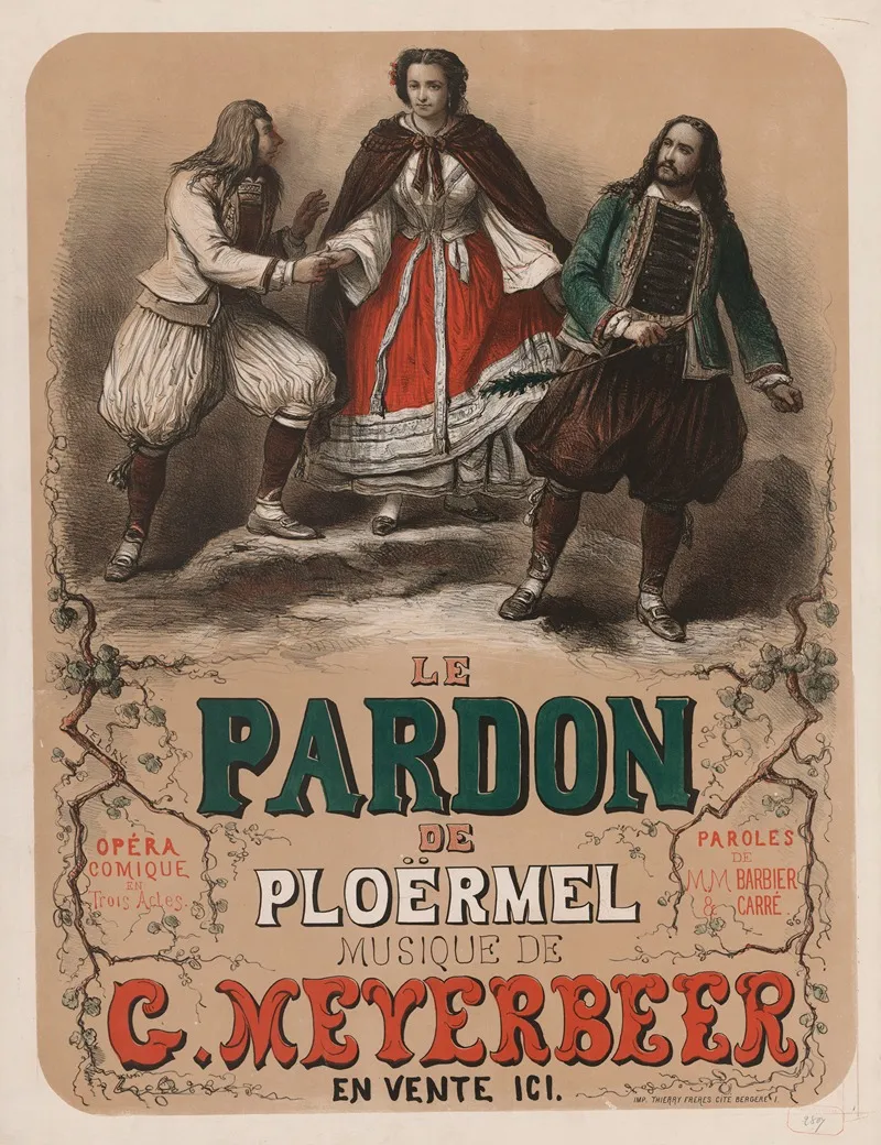 Le Pardon De Ploermel 2 Wall Art by Henri Emy - High-Resolution Digital Print