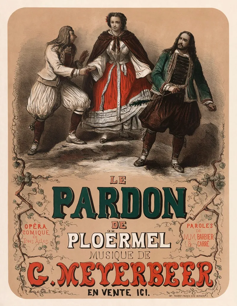 Le Pardon De Ploermel Wall Art by Henri Télory - High-Resolution Digital Print