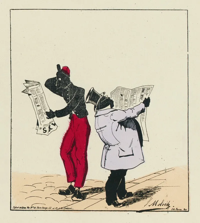 Le Pays Et La Cloche Wall Art by Moloch (Alphonse Hector Colomb) - High-Resolution Digital Print