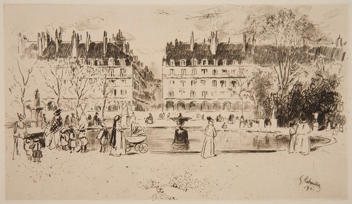 Le Petit Bassin Des Tuileries