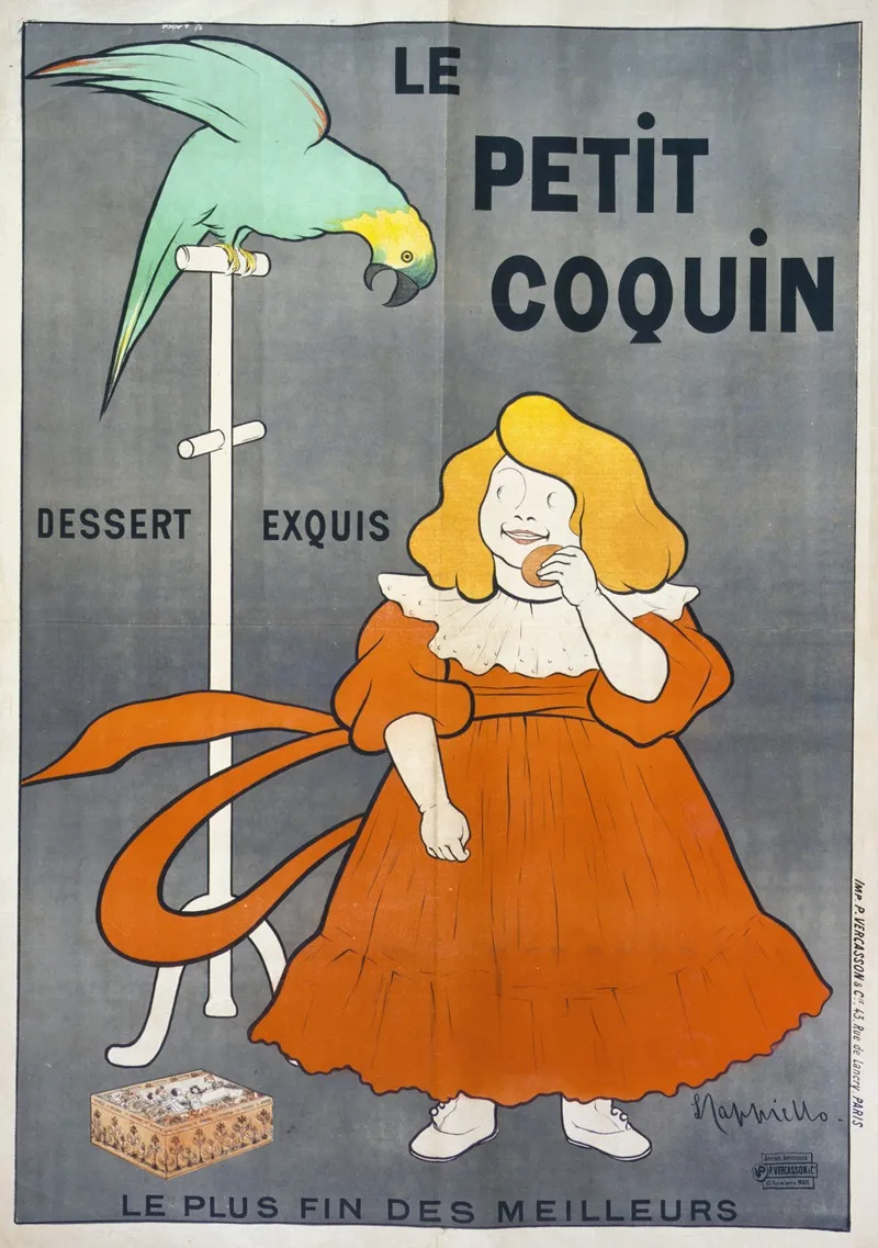 Le Petit Coquin Dessert Exquis Wall Art by Leonetto Cappiello - High-Resolution Digital Print