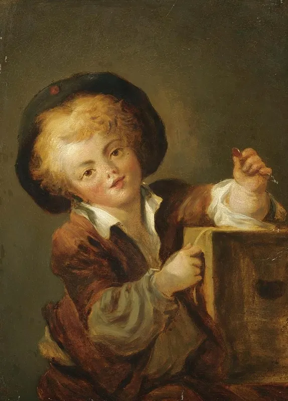 Le Petit Garcon A La Curiosite A Little Boy With A Curiosity