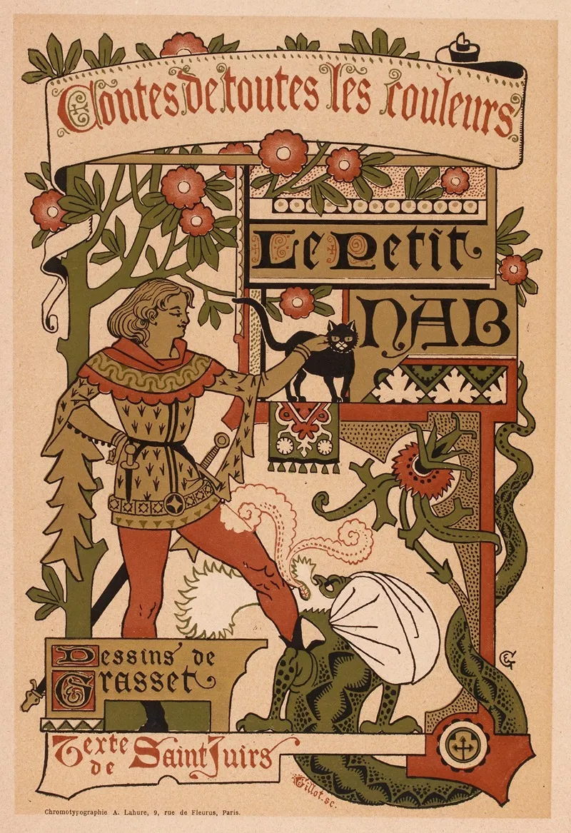 Le Petit Nab Wall Art by Eugène Grasset - High-Resolution Digital Print