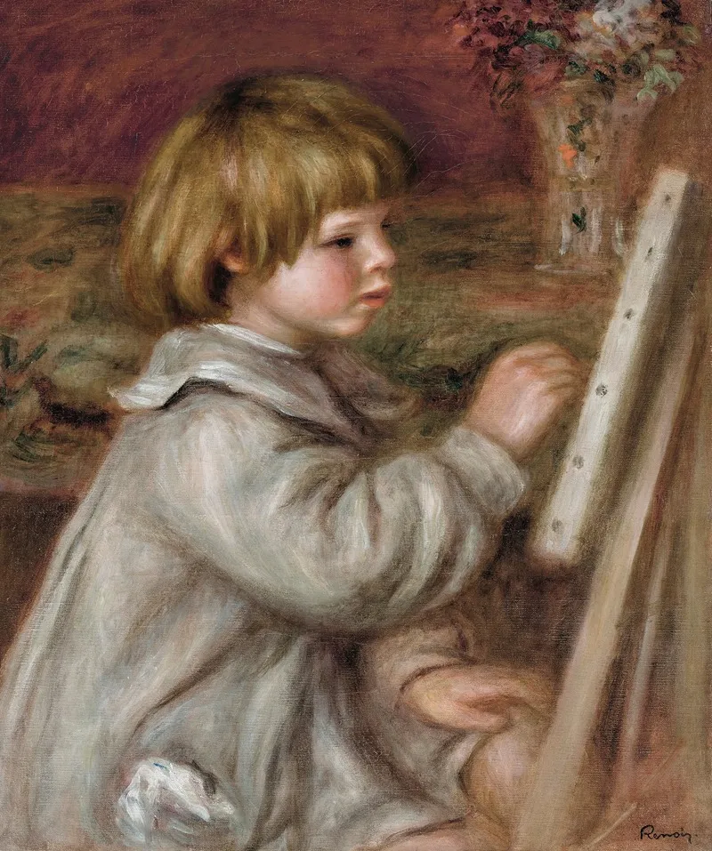 Le Petit Peintre Claude Renoir