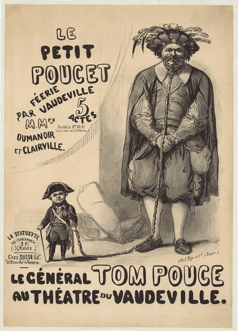 Le Petit Poucet Feerie Vaudeville Par M M Dumanoir Et Clairvile Wall Art by Lith. J. Rigo et Cie r Richer - High-Resolution Digital Print