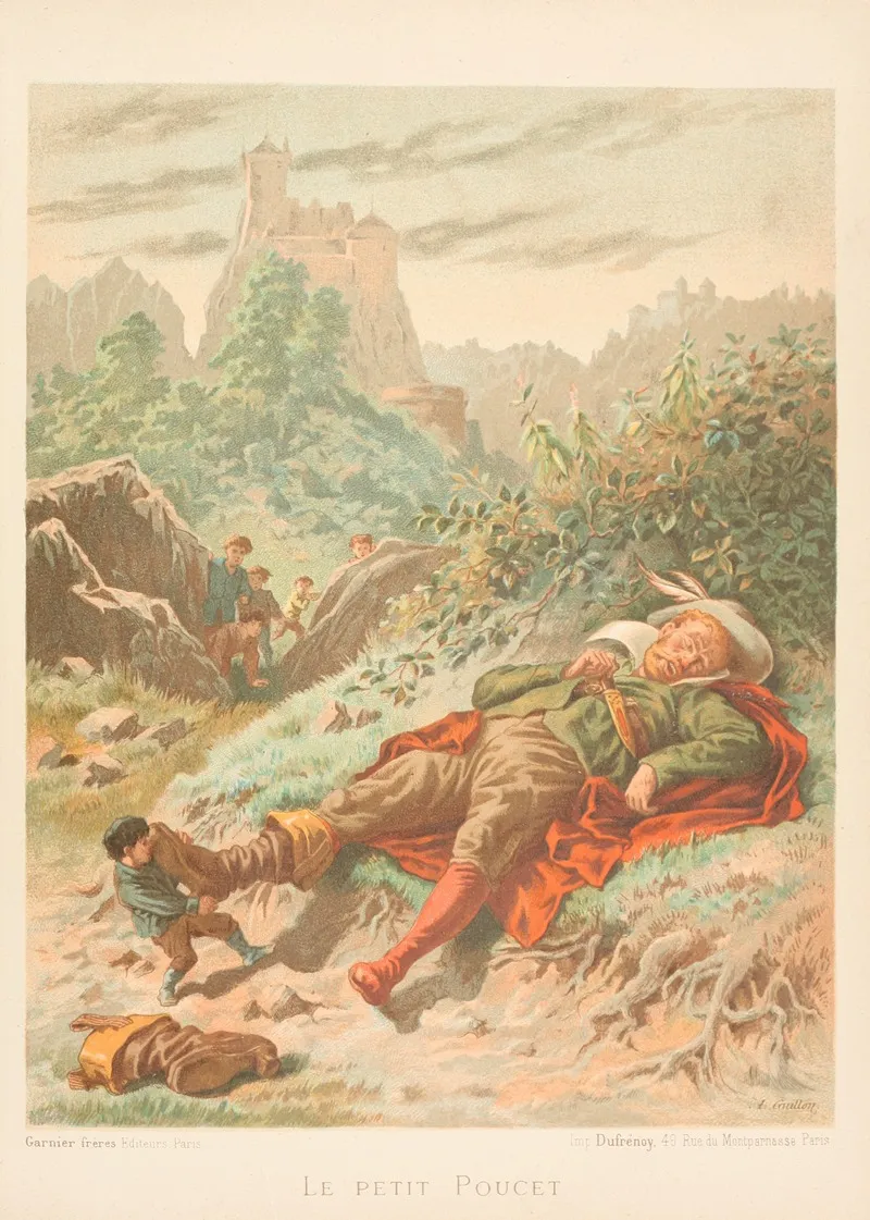 Le Petit Poucet Wall Art by A. Guillon - High-Resolution Digital Print